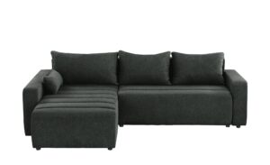 smart Ecksofa  Fania ¦ schwarz ¦ Maße (cm): B: 257 H: 72 T: 208 Polstermöbel > Sofas > Ecksofas - Höffner