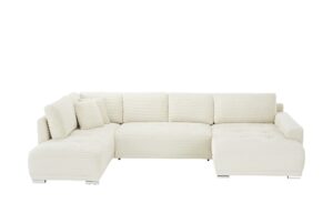 bobb Wohnlandschaft mit Schlaffunktion  Kerrin ¦ creme ¦ Maße (cm): B: 346 H: 86 T: 215 Polstermöbel > Sofas > Schlafsofas - Höffner