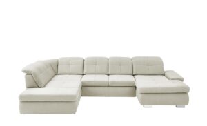 Lounge Collection Wohnlandschaft  Affair ¦ weiß ¦ Maße (cm): B: 371 H: 100 T: 260 Polstermöbel > Sofas > Schlafsofas - Höffner