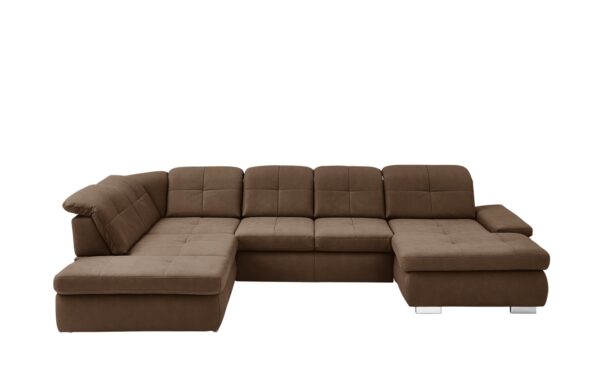 Lounge Collection Wohnlandschaft  Affair ¦ braun ¦ Maße (cm): B: 371 H: 100 T: 260 Polstermöbel > Sofas > Schlafsofas - Höffner