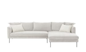 Gray & Jones Ecksofa  Avola ¦ silber ¦ Maße (cm): B: 284 H: 85 T: 178 Polstermöbel > Sofas > Ecksofas - Höffner