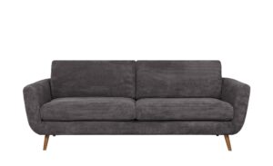 SOHO Sofa  Smilla ¦ grau ¦ Maße (cm): B: 217 H: 85 T: 93 Polstermöbel > Sofas > 3-Sitzer - Höffner