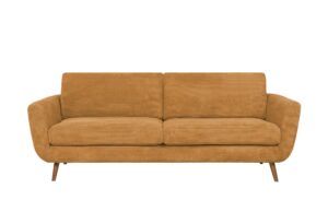 SOHO Sofa  Smilla ¦ gelb ¦ Maße (cm): B: 217 H: 85 T: 93 Polstermöbel > Sofas > 3-Sitzer - Höffner