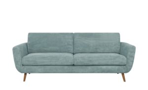 SOHO Sofa  Smilla ¦ blau ¦ Maße (cm): B: 217 H: 85 T: 93 Polstermöbel > Sofas > 3-Sitzer - Höffner