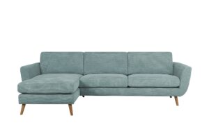 SOHO Ecksofa  Smilla ¦ blau ¦ Maße (cm): B: 274 H: 85 T: 156 Polstermöbel > Sofas > Ecksofas - Höffner