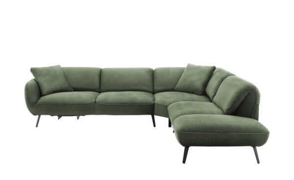 medium Ecksofa  Ventus ¦ grün ¦ Maße (cm): B: 304 T: 246 Polstermöbel > Sofas > Ecksofas - Höffner