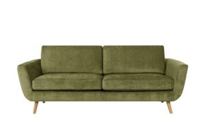 SOHO Sofa  Smilla ¦ grün ¦ Maße (cm): B: 217 H: 85 T: 93 Polstermöbel > Sofas > 3-Sitzer - Höffner