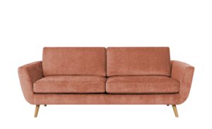 SOHO Sofa  Smilla ¦ orange ¦ Maße (cm): B: 217 H: 85 T: 93 Polstermöbel > Sofas > 3-Sitzer - Höffner