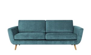 SOHO Sofa  Smilla ¦ türkis/petrol ¦ Maße (cm): B: 217 H: 85 T: 93 Polstermöbel > Sofas > 3-Sitzer - Höffner