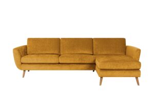 SOHO Ecksofa  Smilla ¦ gelb ¦ Maße (cm): B: 274 H: 85 T: 156 Polstermöbel > Sofas > Ecksofas - Höffner