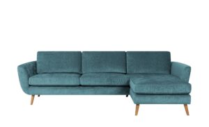 SOHO Ecksofa  Smilla ¦ türkis/petrol ¦ Maße (cm): B: 274 H: 85 T: 156 Polstermöbel > Sofas > Ecksofas - Höffner