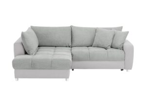 Ecksofa  Cynthia ¦ grau ¦ Maße (cm): B: 242 H: 83 T: 183 Polstermöbel > Sofas > Ecksofas - Höffner