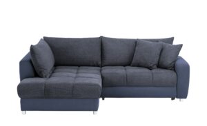 Ecksofa  Cynthia ¦ blau ¦ Maße (cm): B: 242 H: 83 T: 183 Polstermöbel > Sofas > Ecksofas - Höffner