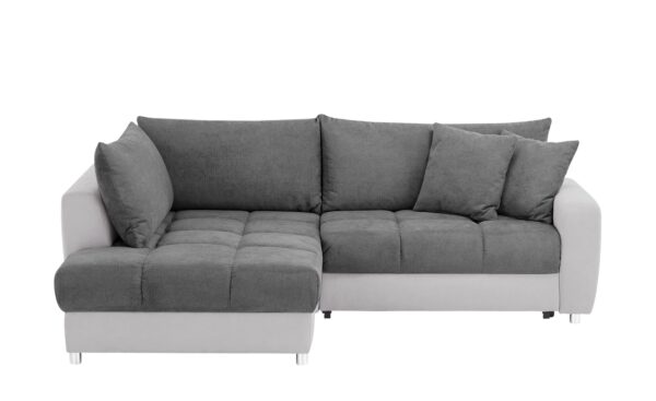 Ecksofa  Cynthia ¦ grau ¦ Maße (cm): B: 242 H: 83 T: 183 Polstermöbel > Sofas > Ecksofas - Höffner