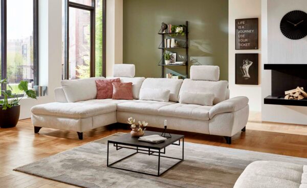 Lounge Collection Ecksofa  Charme ¦ beige ¦ Maße (cm): B: 306 H: 81 T: 197 Polstermöbel > Sofas > Ecksofas - Höffner