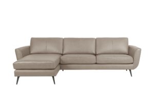 SOHO Ecksofa  Smile Day Leder ¦ braun ¦ Maße (cm): B: 274 H: 85 T: 156 Polstermöbel > Sofas > Ecksofas - Höffner