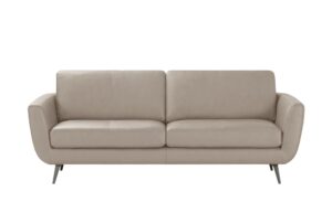 SOHO Ledersofa  Smilla ¦ braun ¦ Maße (cm): B: 217 H: 85 T: 93 Polstermöbel > Sofas > 3-Sitzer - Höffner