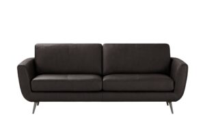 SOHO Ledersofa  Smilla ¦ braun ¦ Maße (cm): B: 217 H: 85 T: 93 Polstermöbel > Sofas > 3-Sitzer - Höffner