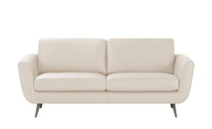 SOHO Ledersofa  Smilla ¦ weiß ¦ Maße (cm): B: 197 H: 85 T: 93 Polstermöbel > Sofas > 2-Sitzer - Höffner