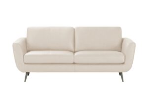 SOHO Ledersofa  Smilla ¦ weiß ¦ Maße (cm): B: 197 H: 85 T: 93 Polstermöbel > Sofas > 2-Sitzer - Höffner