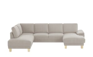 smart Wohnlandschaft  Atara ¦ beige ¦ Maße (cm): B: 303 H: 80 T: 200 Polstermöbel > Sofas > Wohnlandschaften - Höffner