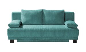 Schlafsofa  Luna ¦ blau ¦ Maße (cm): B: 200 H: 89 T: 96 Polstermöbel > Sofas > 2-Sitzer - Höffner