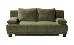 Schlafsofa  Luna ¦ grün ¦ Maße (cm): B: 200 H: 89 T: 96 Polstermöbel > Sofas > 2-Sitzer - Höffner