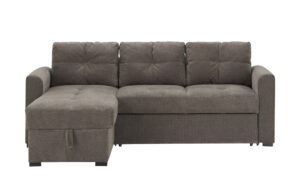 Ecksofa  mit Schlaffunktion Mocca ¦ braun ¦ Maße (cm): B: 228 H: 85 T: 167 Polstermöbel > Sofas > Ecksofas - Höffner