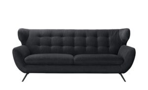 Jette Home Sofa 3-sitzig   Mellow ¦ schwarz ¦ Maße (cm): B: 225 H: 94 T: 95 Polstermöbel > Sofas > 3-Sitzer - Höffner