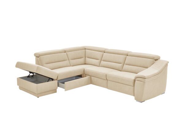 switch Ecksofa  Astrid ¦ grau ¦ Maße (cm): B: 252 H: 94 T: 150 Polstermöbel > Sofas > Ecksofas - Höffner