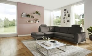 Ecksofa  Lea ¦ weiß ¦ Maße (cm): B: 271 H: 92 T: 235 Polstermöbel > Sofas > Ecksofas - Höffner