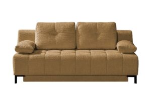 Querschläfer   Sammy ¦ gelb ¦ Maße (cm): B: 206 H: 98 T: 98 Polstermöbel > Sofas > 2-Sitzer - Höffner