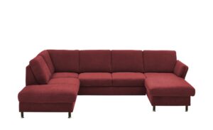 meinSofa Wohnlandschaft  Veit ¦ rot ¦ Maße (cm): B: 305 H: 90 T: 200 Polstermöbel > Sofas > Schlafsofas - Höffner