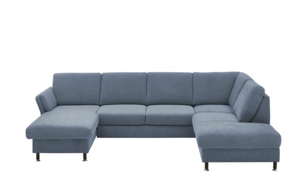 meinSofa Wohnlandschaft  Veit ¦ blau ¦ Maße (cm): B: 305 H: 90 T: 200 Polstermöbel > Sofas > Wohnlandschaften - Höffner