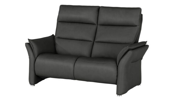 Wohnwert Ledersofa  Corvina ¦ schwarz ¦ Maße (cm): B: 154 H: 109 T: 90 Polstermöbel > Sofas > 2-Sitzer - Höffner