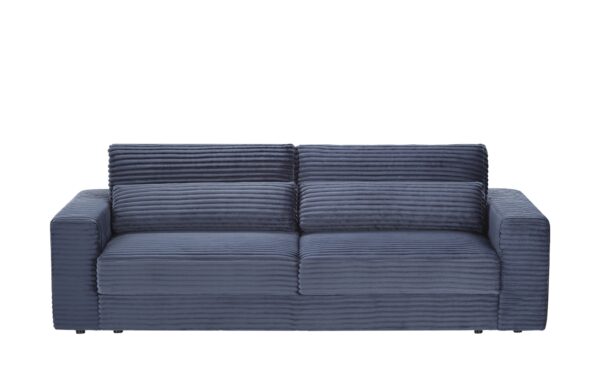 Big Sofa  Branna ¦ blau ¦ Maße (cm): B: 250 H: 101 T: 105 Polstermöbel > Sofas > 3-Sitzer - Höffner