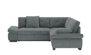 bobb Ecksofa  Lindsay ¦ grau ¦ Maße (cm): B: 255 H: 91 T: 225 Polstermöbel > Sofas > Ecksofas - Höffner