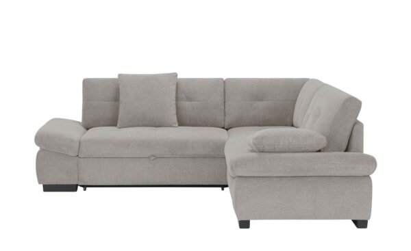 bobb Ecksofa  Lindsay ¦ beige ¦ Maße (cm): B: 255 H: 91 T: 225 Polstermöbel > Sofas > Ecksofas - Höffner