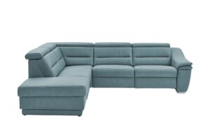 meinSofa Ecksofa   Ivonne ¦ türkis/petrol ¦ Maße (cm): B: 294 H: 84 T: 245 Polstermöbel > Sofas > Ecksofas - Höffner