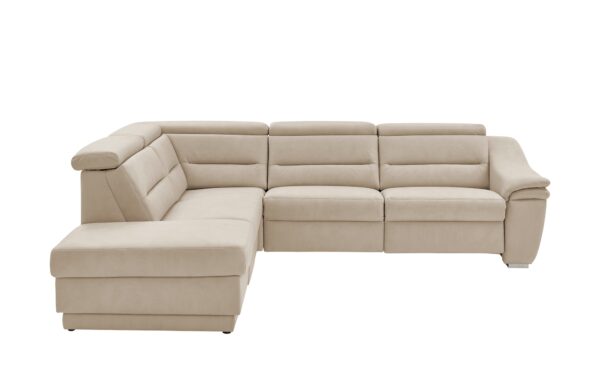 meinSofa Ecksofa   Ivonne ¦ beige ¦ Maße (cm): B: 294 H: 84 T: 245 Polstermöbel > Sofas > Ecksofas - Höffner