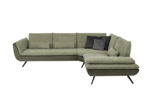 Ecksofa   Luca ¦ grün ¦ Maße (cm): B: 314 H: 88 T: 244 Polstermöbel > Sofas > Ecksofas - Höffner