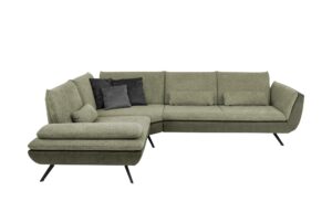 Ecksofa   Luca ¦ grün ¦ Maße (cm): B: 314 H: 88 T: 244 Polstermöbel > Sofas > Ecksofas - Höffner