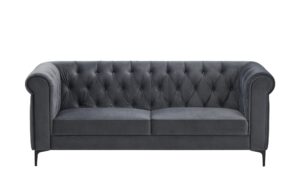 smart Einzelsofa  Julinda ¦ grau ¦ Maße (cm): B: 218 H: 84 T: 93 Polstermöbel > Sofas > 3-Sitzer - Höffner