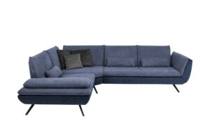 Ecksofa   Luca ¦ blau ¦ Maße (cm): B: 314 H: 88 T: 244 Polstermöbel > Sofas > Ecksofas - Höffner