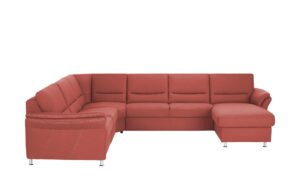 meinSofa Wohnlandschaft   Donald ¦ rot ¦ Maße (cm): B: 330 H: 89 T: 262 Polstermöbel > Sofas > Wohnlandschaften - Höffner