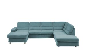 meinSofa Wohnlandschaft   Carina ¦ blau ¦ Maße (cm): B: 311 H: 85 T: 166 Polstermöbel > Sofas > Schlafsofas - Höffner