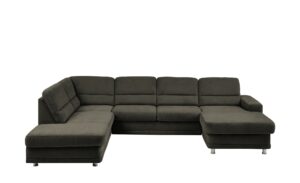 meinSofa Wohnlandschaft   Carina ¦ grau ¦ Maße (cm): B: 311 H: 85 T: 166 Polstermöbel > Sofas > Schlafsofas - Höffner