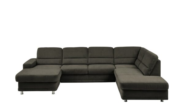 meinSofa Wohnlandschaft   Carina ¦ grau ¦ Maße (cm): B: 311 H: 85 T: 166 Polstermöbel > Sofas > Wohnlandschaften - Höffner