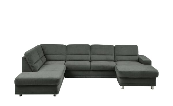 meinSofa Wohnlandschaft   Carina ¦ grau ¦ Maße (cm): B: 311 H: 85 T: 166 Polstermöbel > Sofas > Wohnlandschaften - Höffner