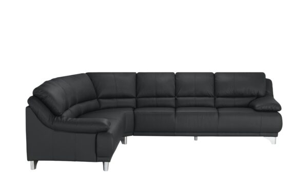 Ecksofa   Maranello ¦ schwarz ¦ Maße (cm): B: 295 H: 87 T: 253 Polstermöbel > Sofas > Ecksofas - Höffner